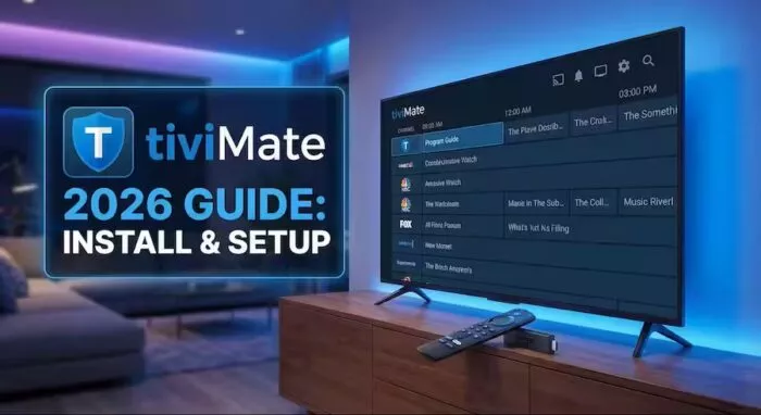 A high-performance iptv player for firestick displaying a buffer-free live sports broadcast.